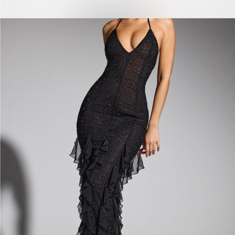 Elegant Black Evening Dress